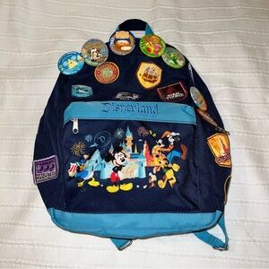 Disneyland Resort Backpack + Pins